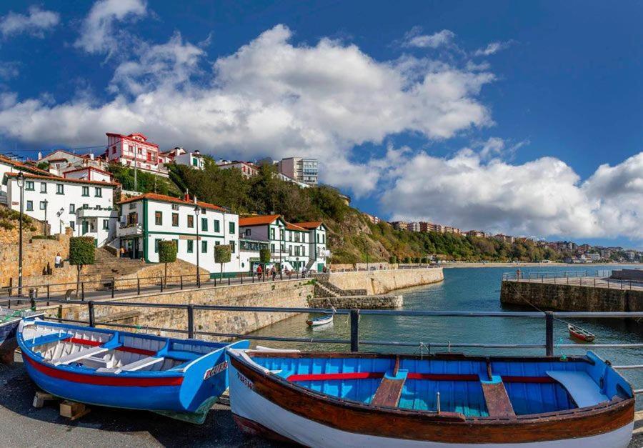 Amplio Y Elegante En Las Arenas Getxo Exterior foto